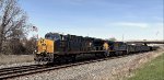 CSX 3416 leads B157 on another day.